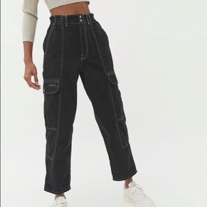 Cute and trendy high waisted skater jean